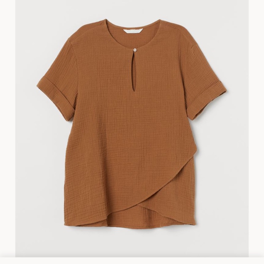 H&M MAMA Cotton Nursing Top